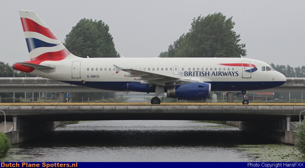 G-DBCG Airbus A319 British Airways by HansFXX