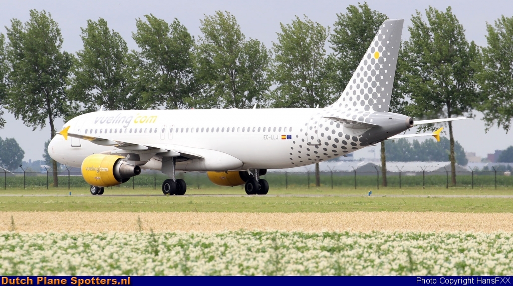 EC-LLJ Airbus A320 Vueling.com by HansFXX