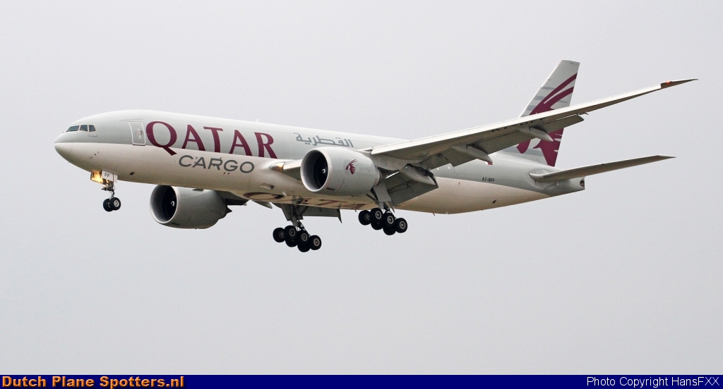 A7-BFF Boeing 777-F Qatar Airways Cargo by HansFXX
