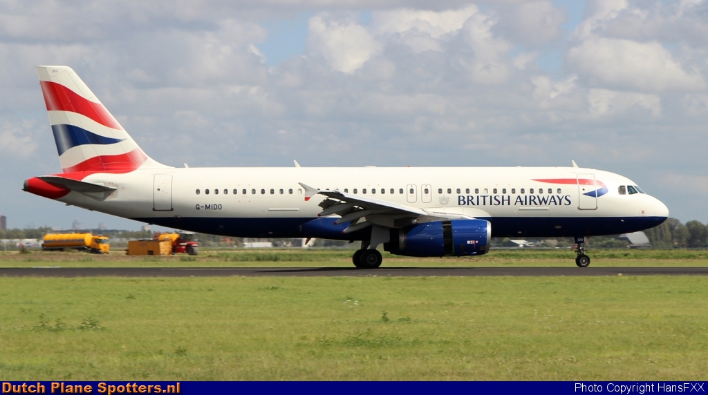 G-MIDO Airbus A320 British Airways by HansFXX