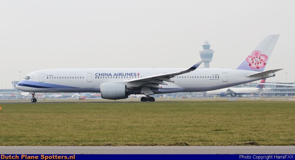 B-18903 Airbus A350-900 China Airlines by HansFXX