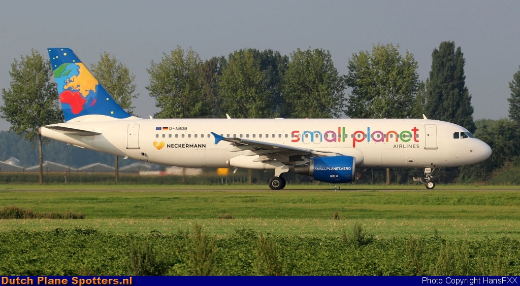 D-ABDB Airbus A320 Small Planet Airlines Germany by HansFXX