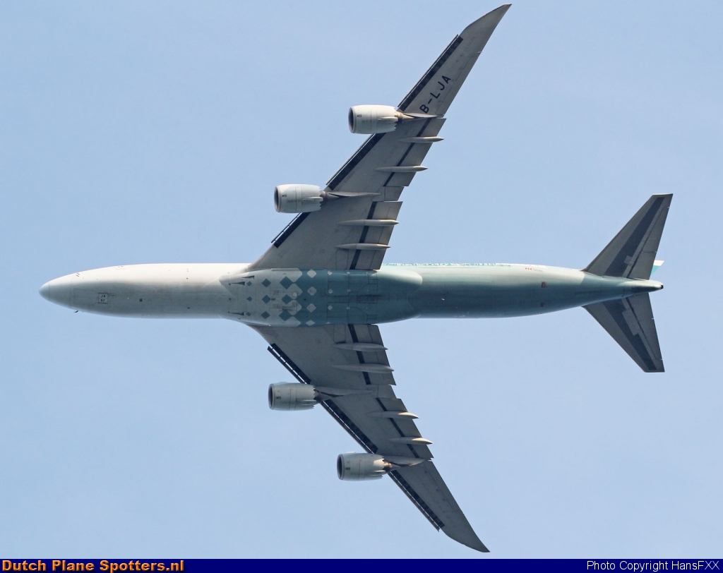 B-LJA Boeing 747-8 Cathay Pacific Cargo by HansFXX