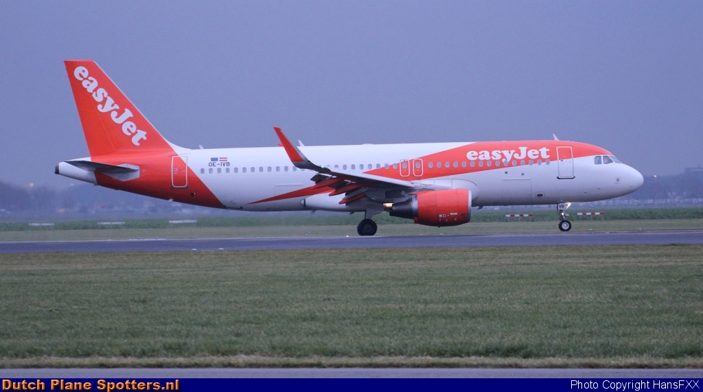 OE-IVB Airbus A320 easyJet Europe by HansFXX