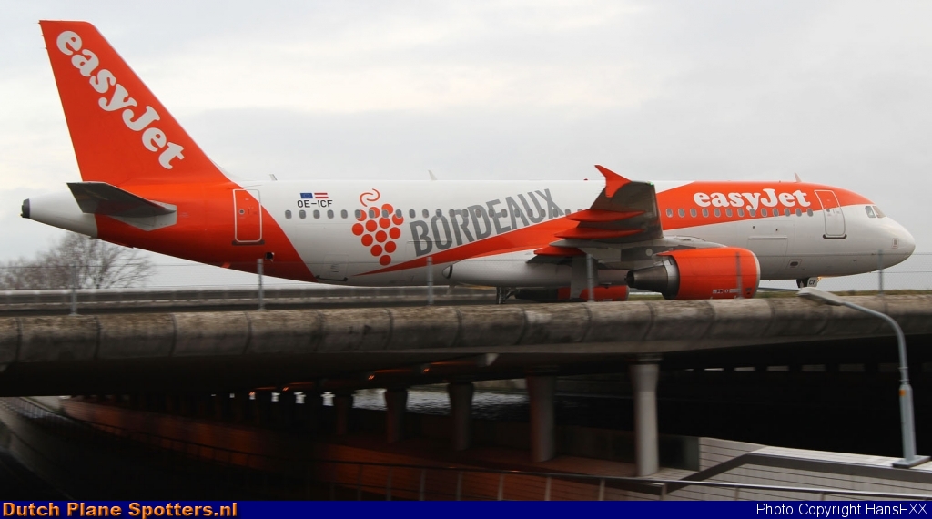 OE-ICF Airbus A320 easyJet Europe by HansFXX
