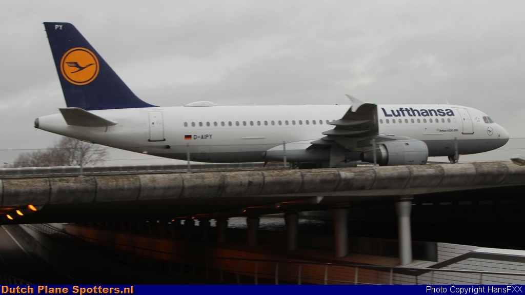 D-AIPY Airbus A320 Lufthansa by HansFXX