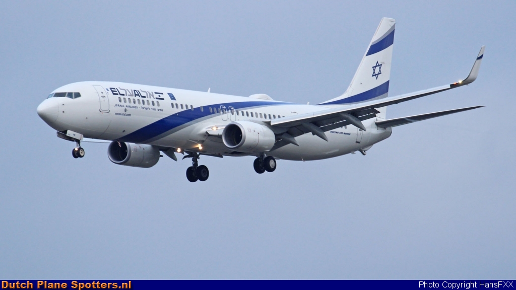 4X-EHE Boeing 737-900 El Al Israel Airlines by HansFXX