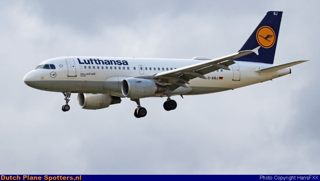 D-AIBJ Airbus A319 Lufthansa by HansFXX