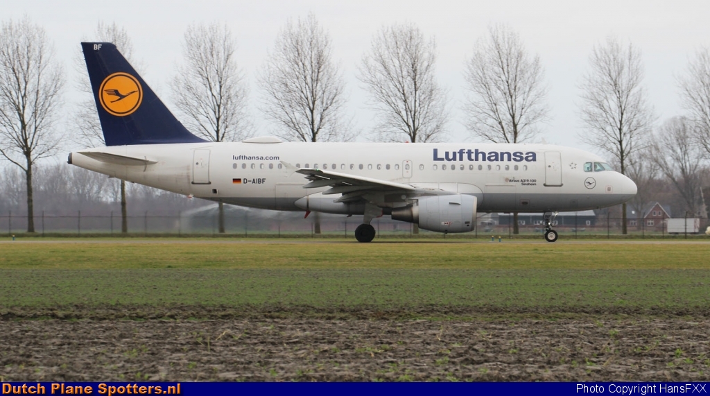 D-AIBF Airbus A319 Lufthansa by HansFXX