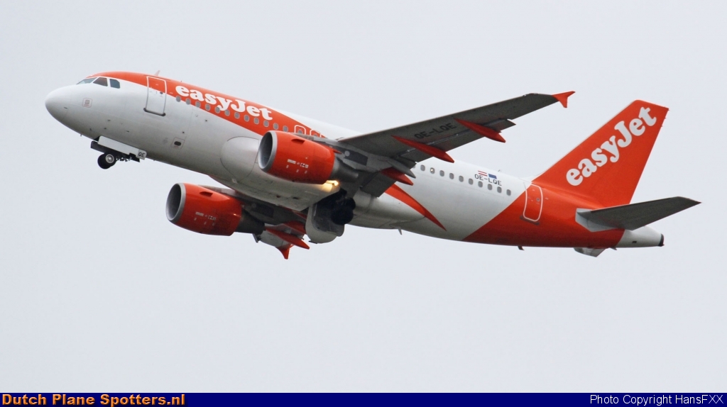 OE-LQE Airbus A319 easyJet Europe by HansFXX
