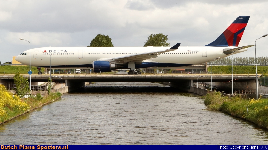 N830NW Airbus A330-300 Delta Airlines by HansFXX