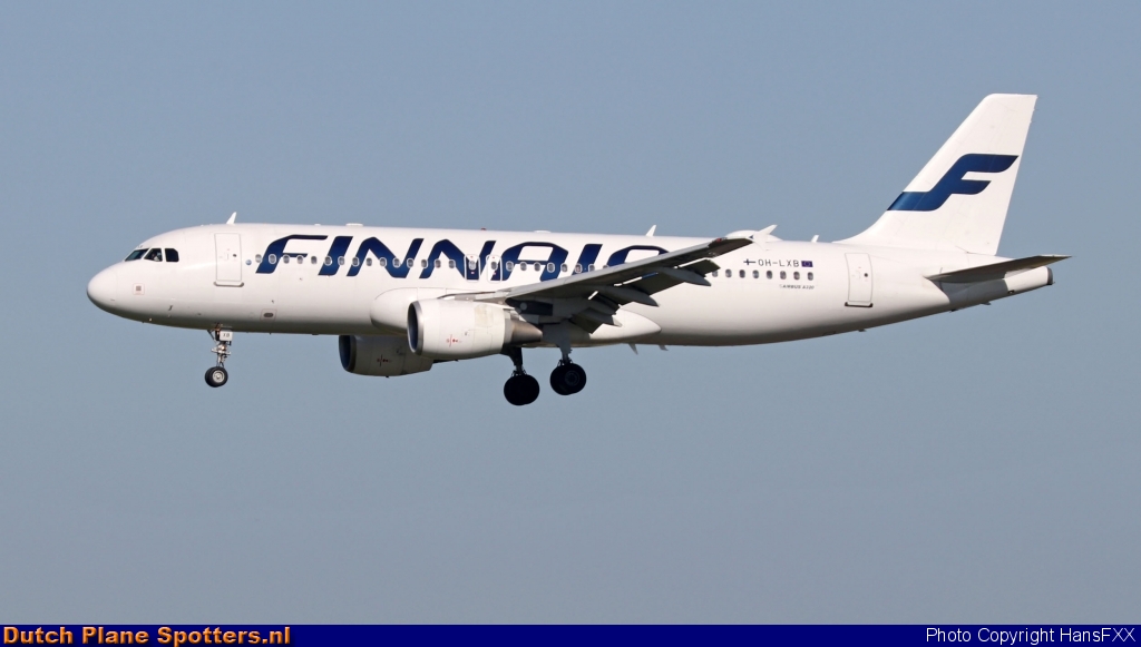 OH-LXB Airbus A320 Finnair by HansFXX