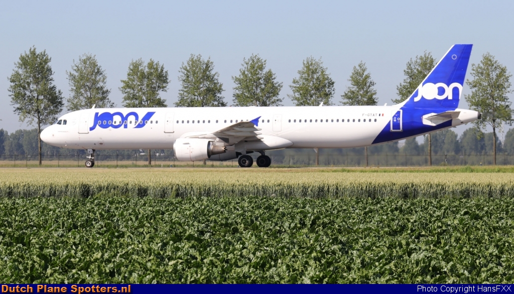 F-GTAT Airbus A321 Joon (Air France) by HansFXX