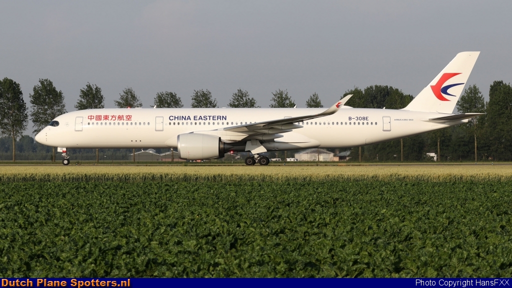 B-308E Airbus A350-900 China Eastern Airlines by HansFXX