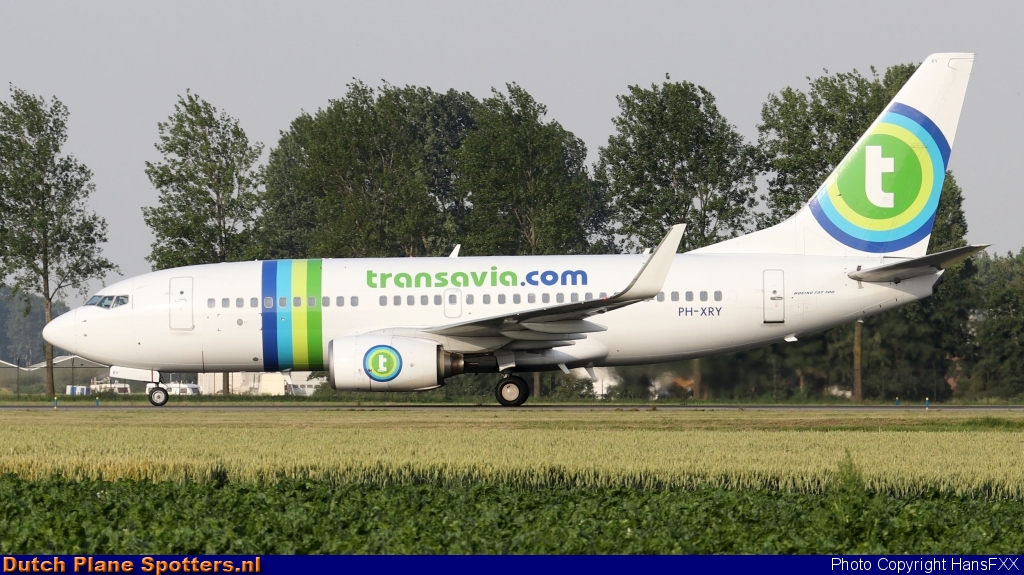 PH-XRY Boeing 737-700 Transavia by HansFXX