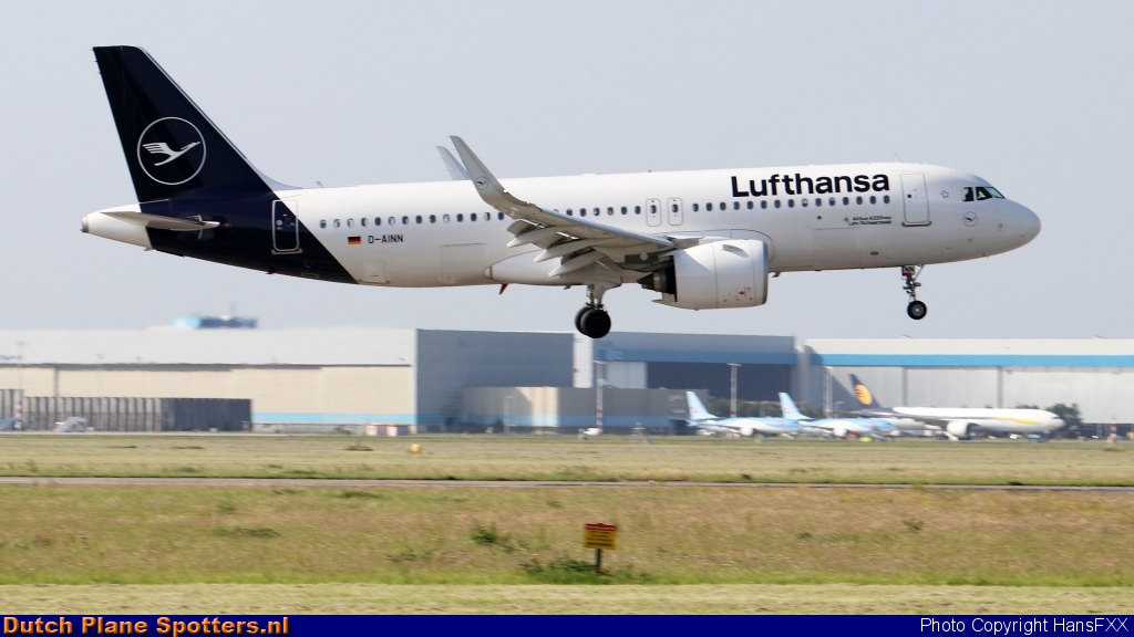 D-AINN Airbus A320neo Lufthansa by HansFXX