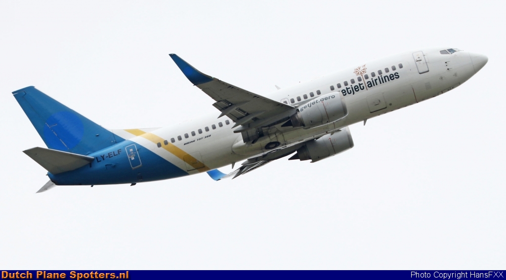 LY-ELF Boeing 737-300 GetJet Airlines by HansFXX