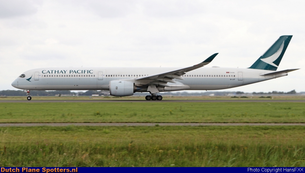 B-LXF Airbus A350-1000 Cathay Pacific by HansFXX