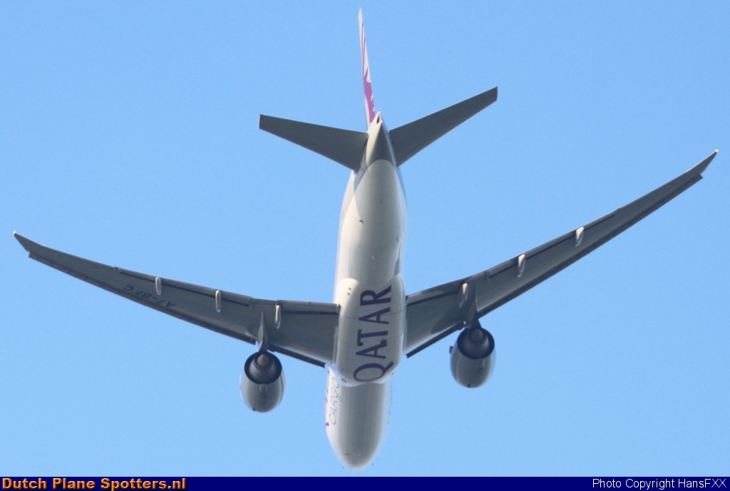 A7-BFC Boeing 777-F Qatar Airways Cargo by HansFXX