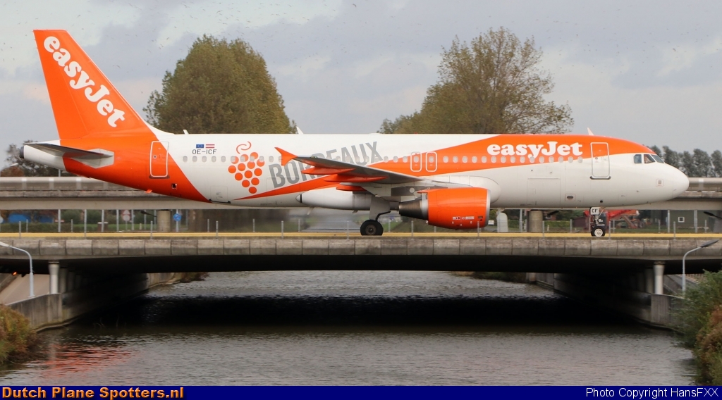 OE-ICF Airbus A320 easyJet Europe by HansFXX