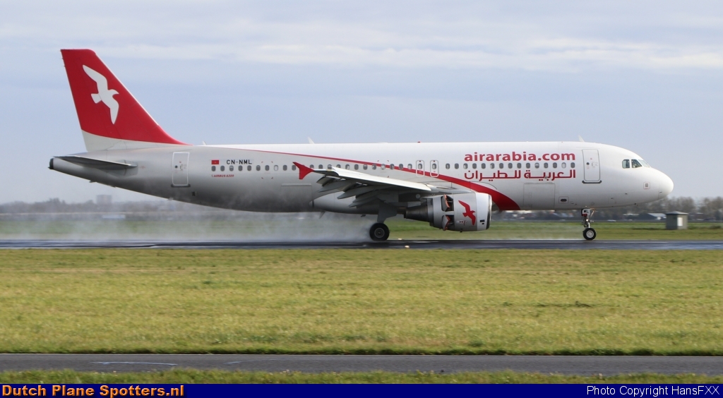 CN-NML Airbus A320 Air Arabia Maroc by HansFXX