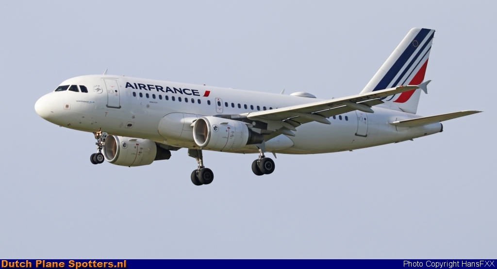 F-GRXM Airbus A319 Air France by HansFXX