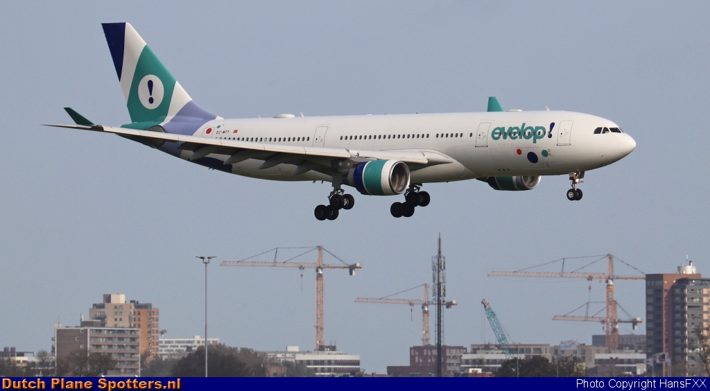 EC-MTY Airbus A330-200 Evelop Airlines by HansFXX