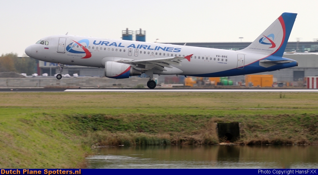 VQ-BRE Airbus A320 Ural Airlines by HansFXX