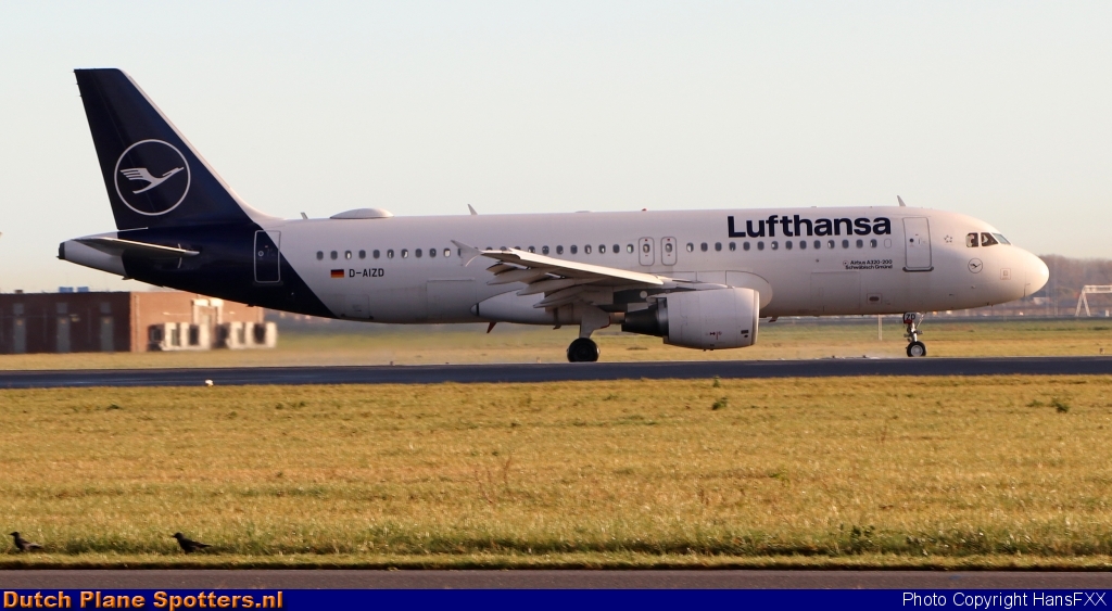 D-AIZD Airbus A320 Lufthansa by HansFXX