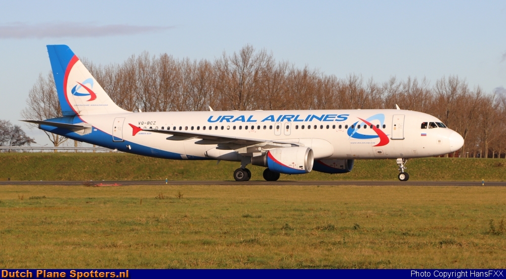 VQ-BCZ Airbus A320 Ural Airlines by HansFXX