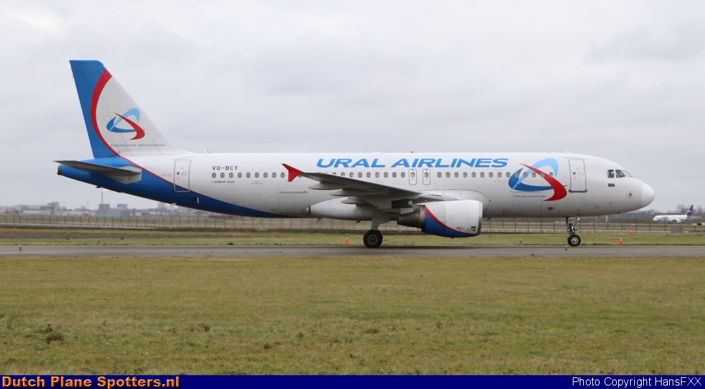VQ-BCY Airbus A320 Ural Airlines by HansFXX