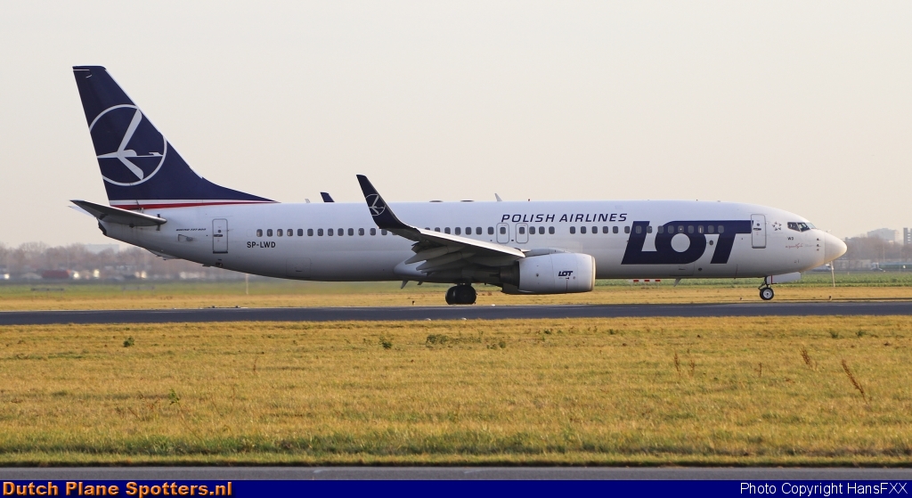 SP-LWD Boeing 737-800 LOT Polish Airlines by HansFXX