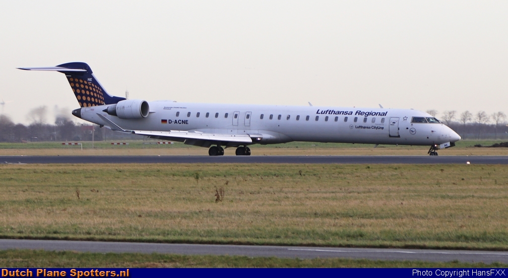 D-ACNE Bombardier Canadair CRJ900 CityLine (Lufthansa Regional) by HansFXX