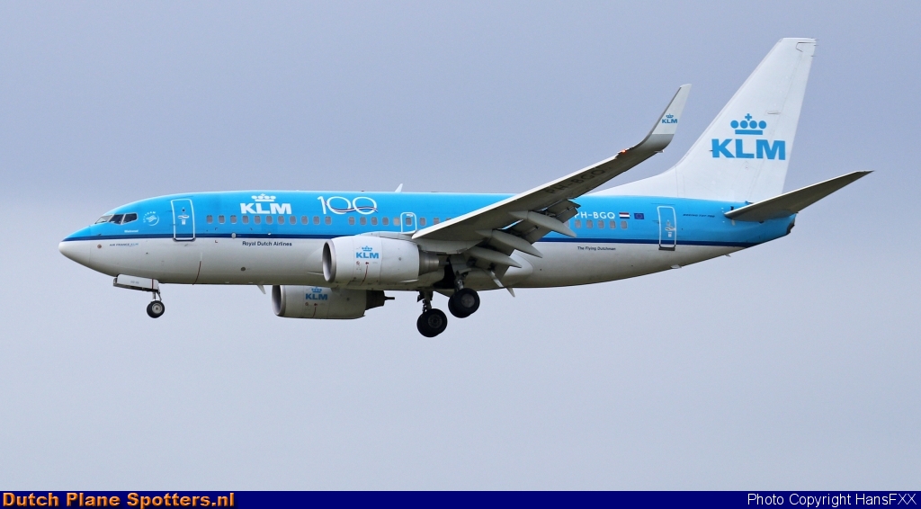 PH-BGQ Boeing 737-700 KLM Royal Dutch Airlines by HansFXX