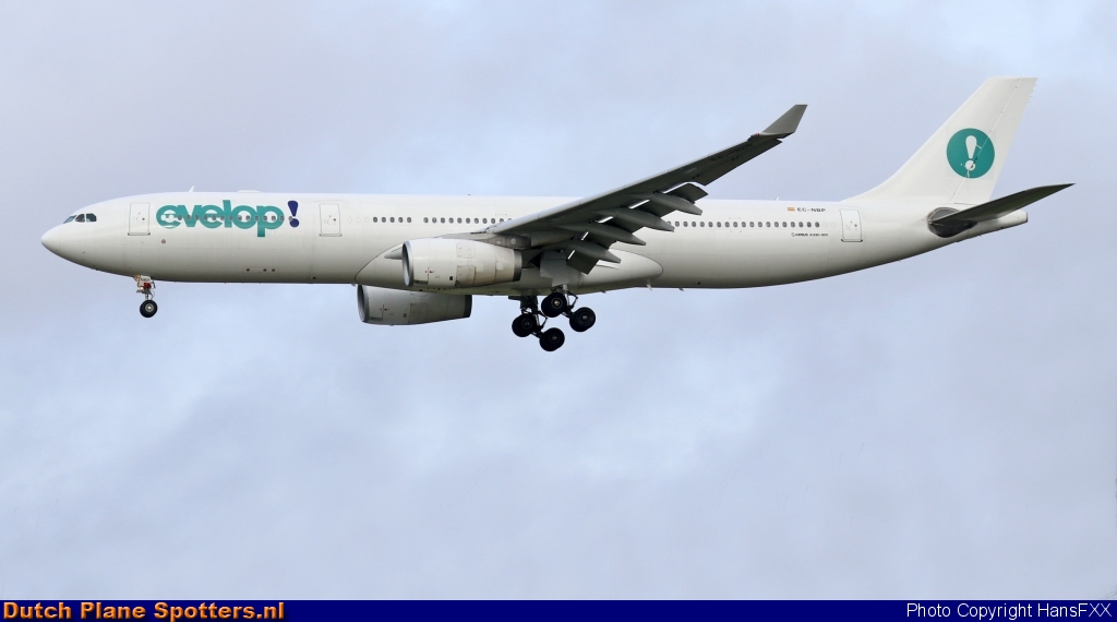 EC-NBP Airbus A330-300 Evelop Airlines by HansFXX