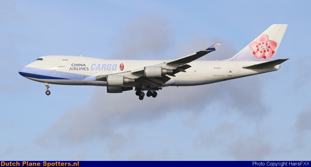 B-18716 Boeing 747-400 China Airlines Cargo by HansFXX