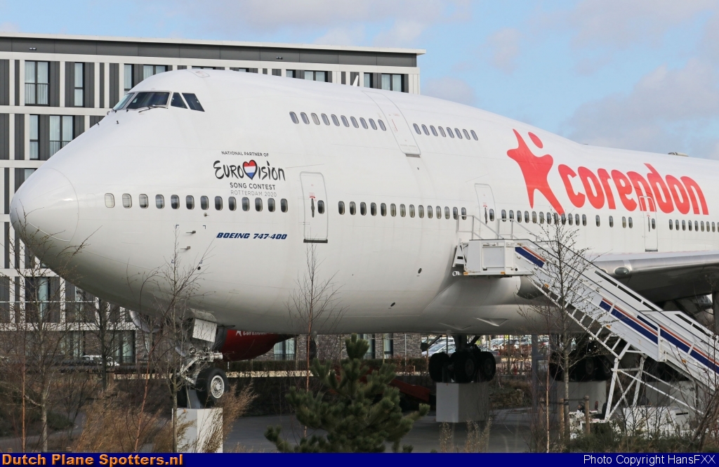 PH-BFB Boeing 747-400 Corendon Dutch Airlines by HansFXX
