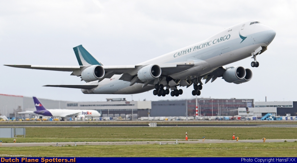 B-LJG Boeing 747-8 Cathay Pacific Cargo by HansFXX