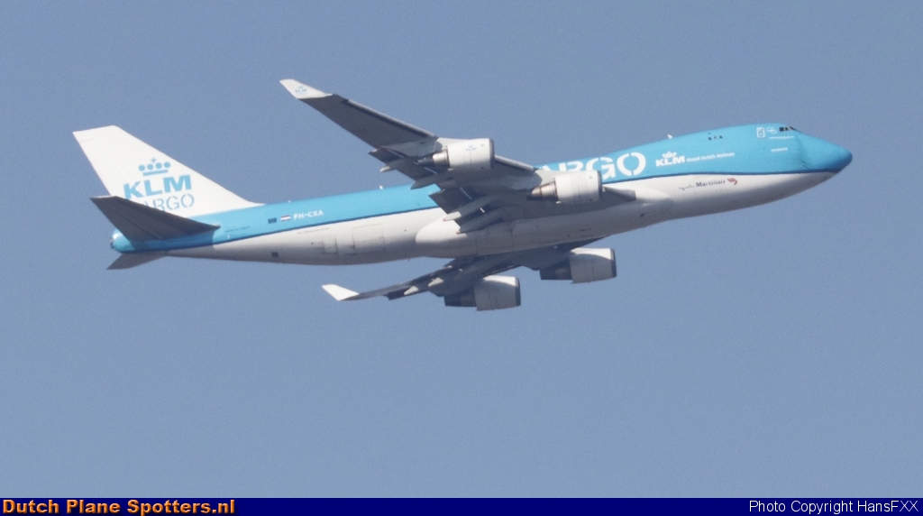 PH-CKA Boeing 747-400 KLM Cargo by HansFXX