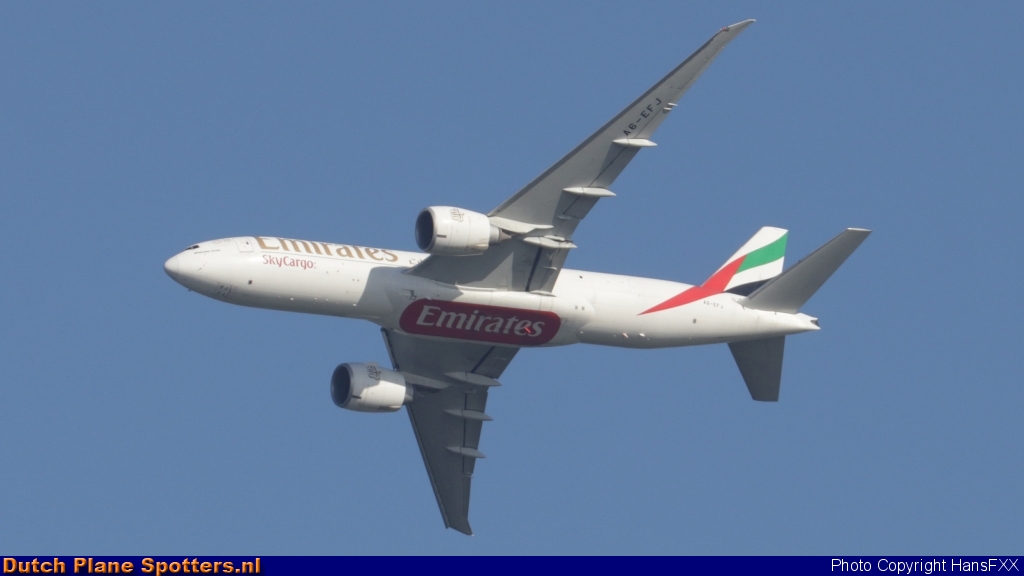 A6-EFJ Boeing 777-F Emirates Sky Cargo by HansFXX