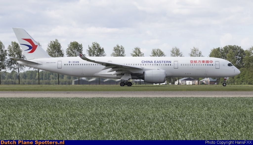 B-304N Airbus A350-900 China Eastern Airlines by HansFXX