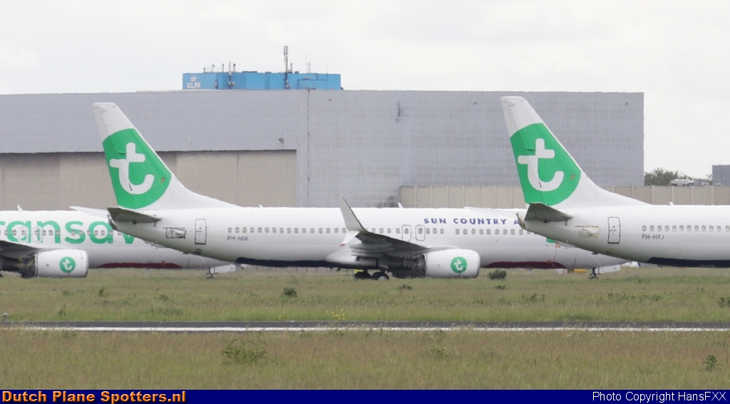 PH-HSK Boeing 737-800 Transavia (Sun Country Airlines) by HansFXX
