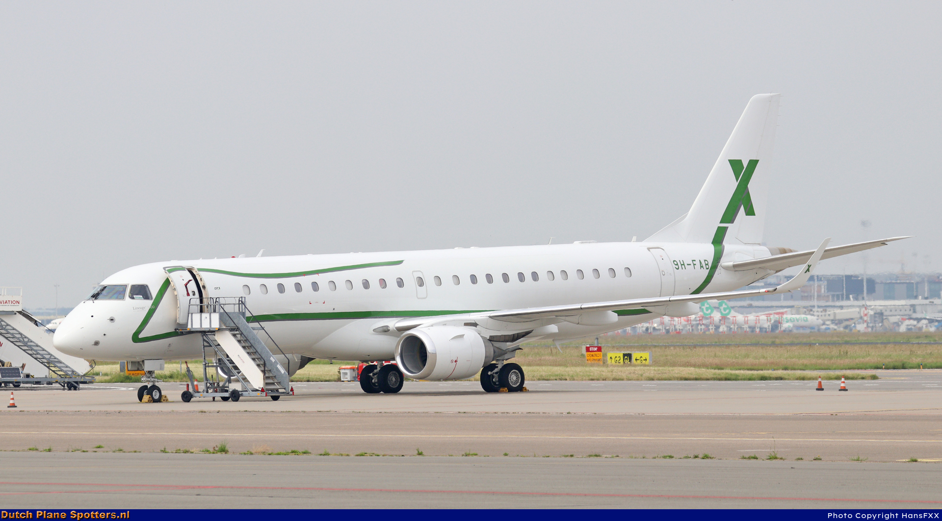 9H-FAB Embraer 190 (Lineage 1000) Air X Charter by HansFXX