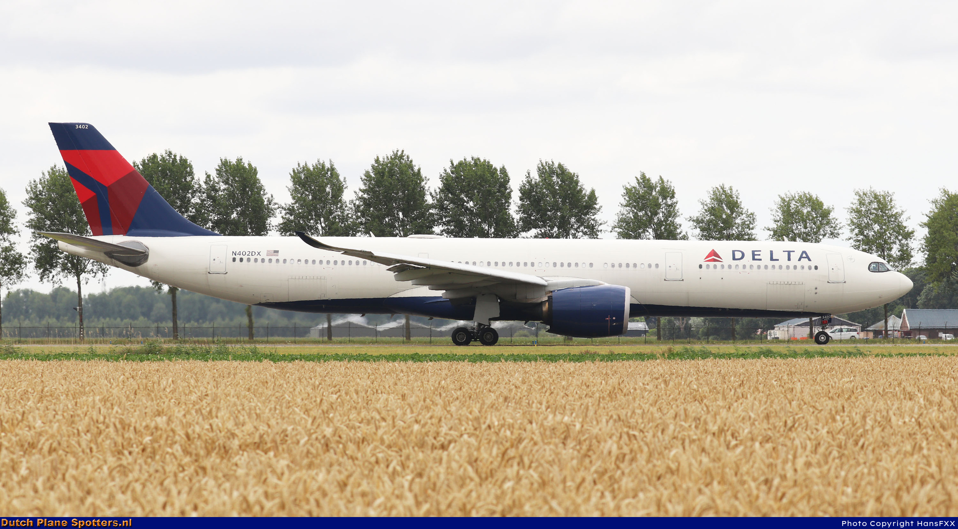 N402DX Airbus A330-900neo Delta Airlines by HansFXX