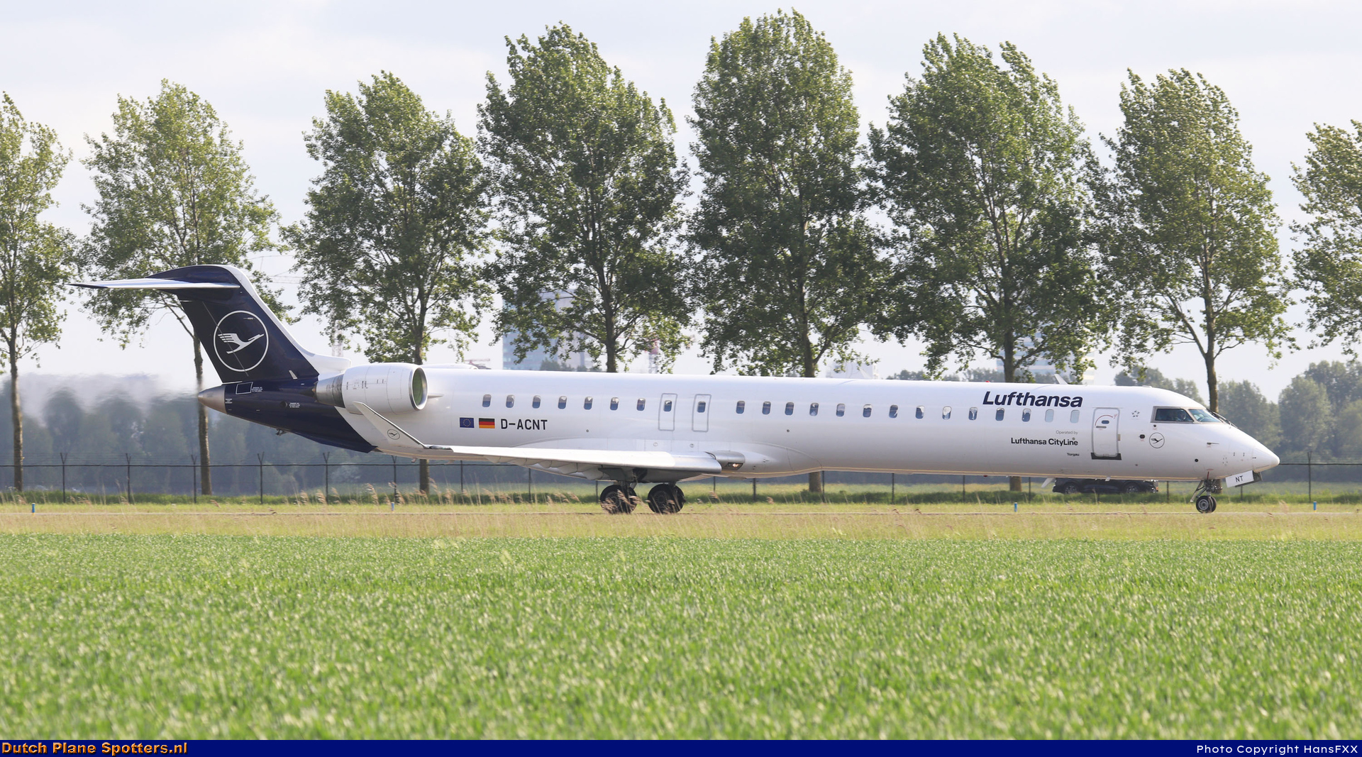 D-ACNT Bombardier Canadair CRJ900 CityLine (Lufthansa Regional) by HansFXX