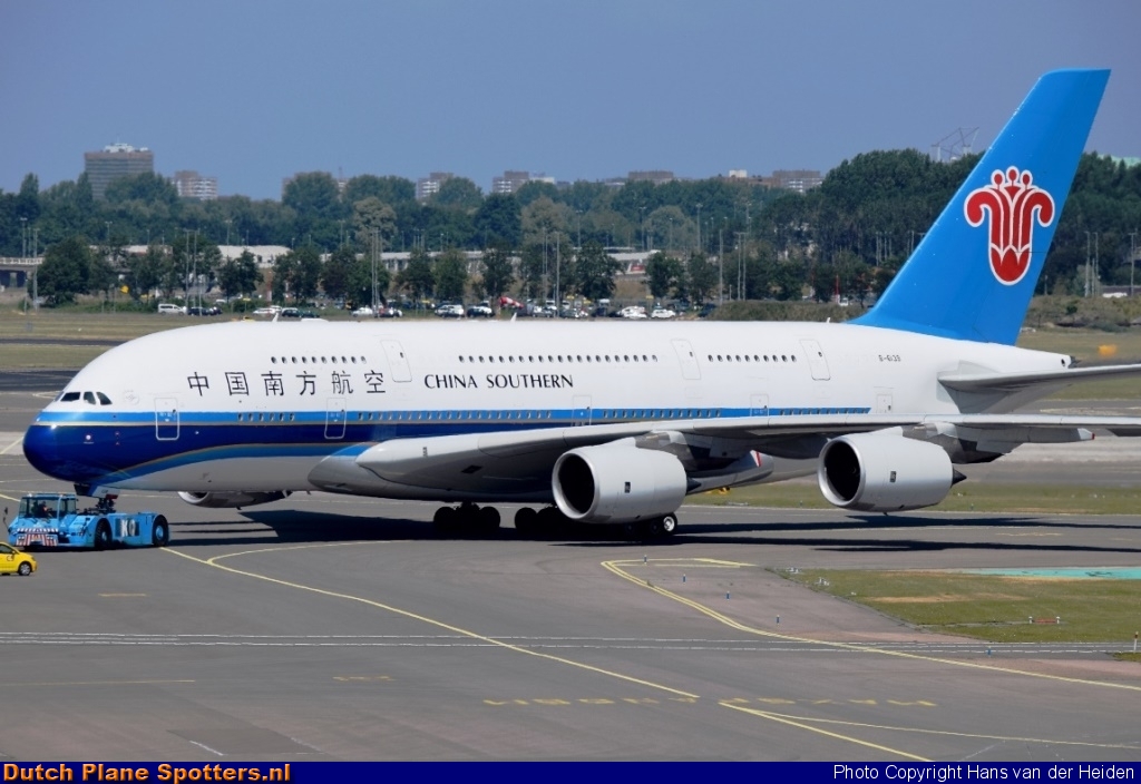B-6139 Airbus A380-800 China Southern by Hans van der Heiden