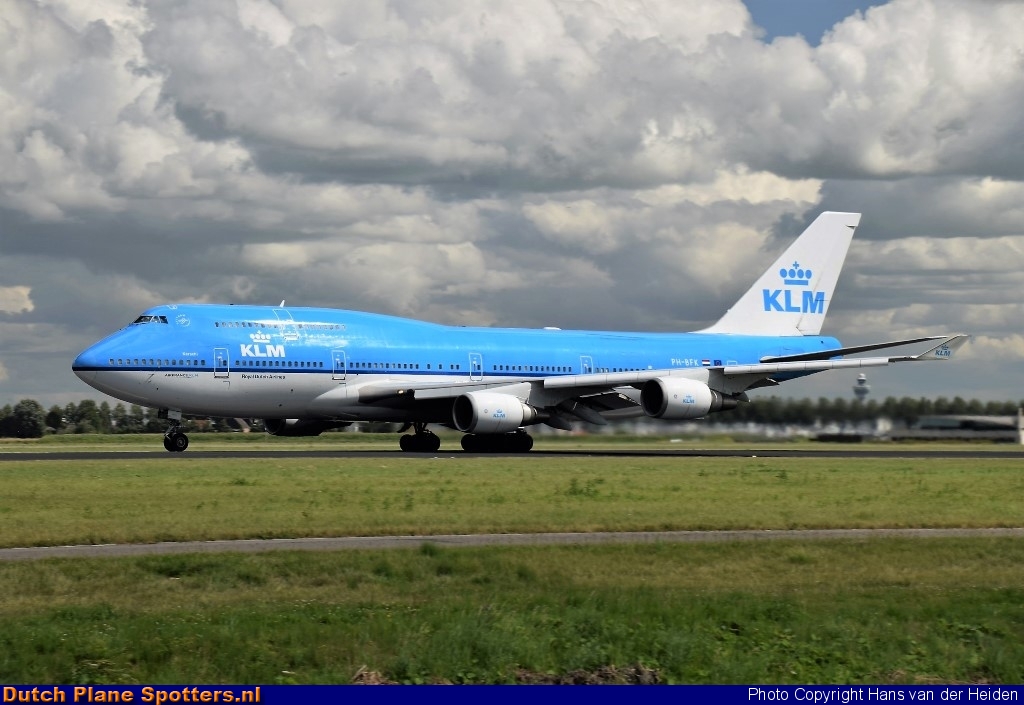 PH-BFK Boeing 747-400 KLM Royal Dutch Airlines by Hans van der Heiden