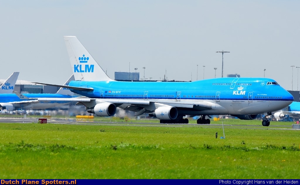 PH-BFH Boeing 747-400 KLM Royal Dutch Airlines by Hans van der Heiden