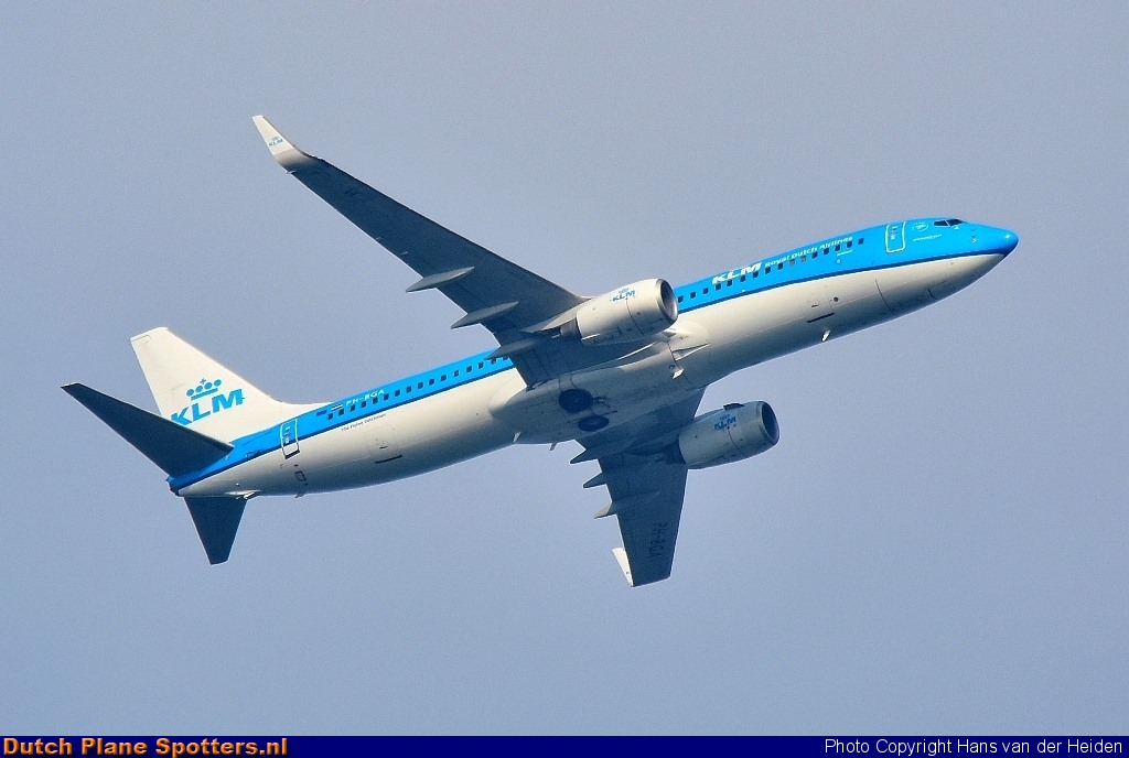 PH-BGA Boeing 737-800 KLM Royal Dutch Airlines by Hans van der Heiden