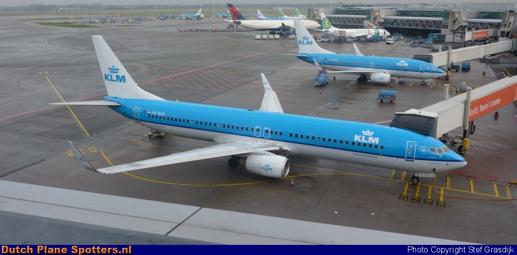 PH-BXS Boeing 737-900 KLM Royal Dutch Airlines by Stef Grasdijk